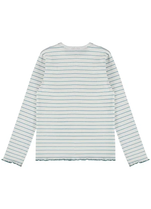 Guloseima - Blusa em Ribaninha Infantil Off White - GULOSEIMA