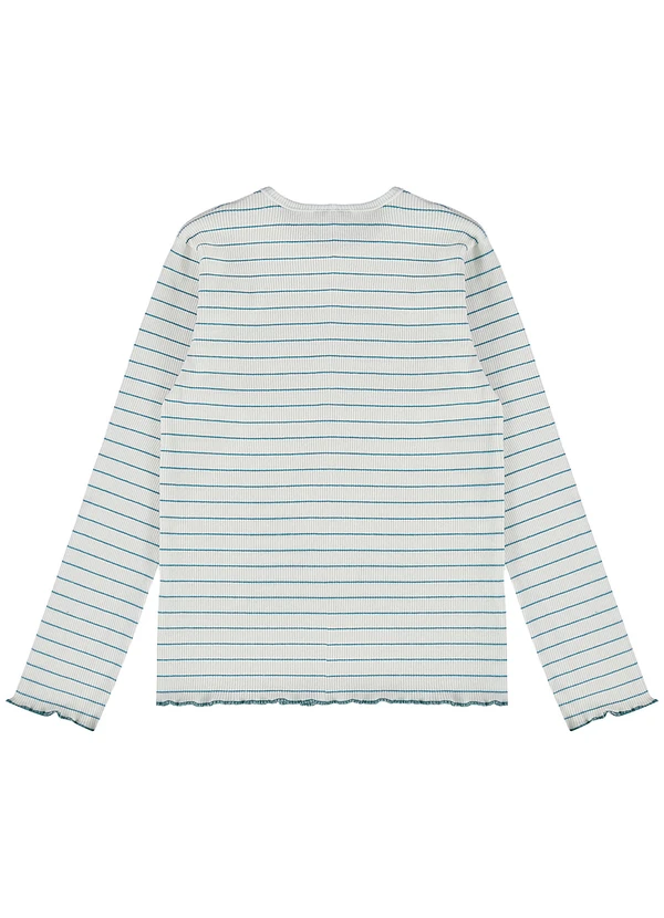 Guloseima - Blusa em Ribaninha Infantil Off White 2