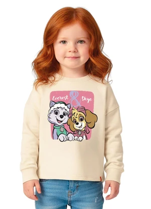 Malwee Kids - Blusa Evasê Everest & Skye® Bege - MALWEE KIDS