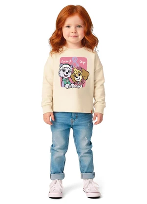 Malwee Kids - Blusa Evasê Everest & Skye® Bege - MALWEE KIDS