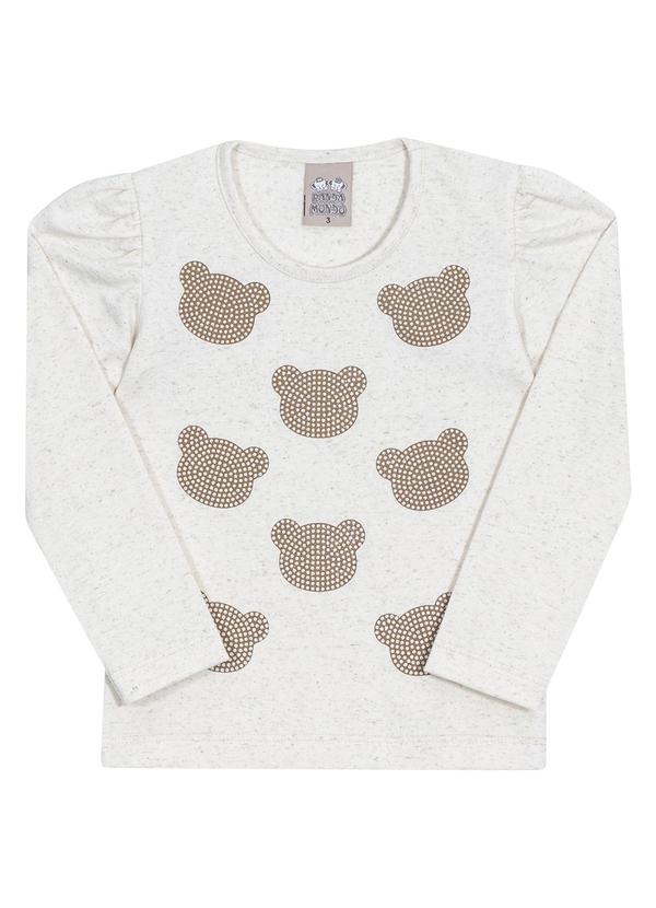 Randa Mundu - Blusa Feminino Cotton Branco