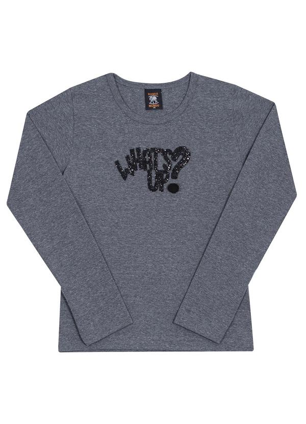 Randa Mundu - Blusa Feminino Cotton Cinza