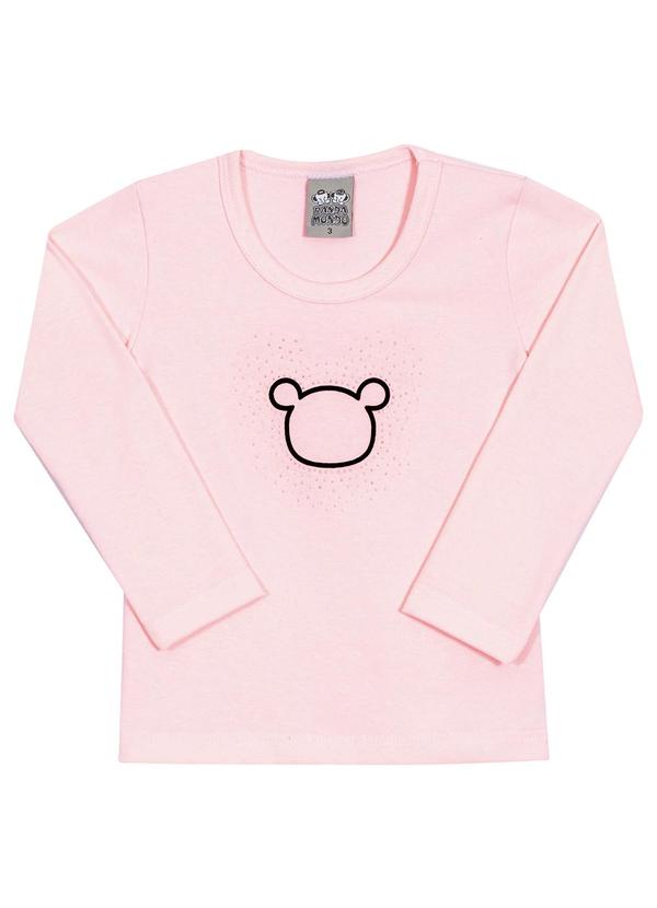 Randa Mundu - Blusa Feminino Cotton Rosa 3