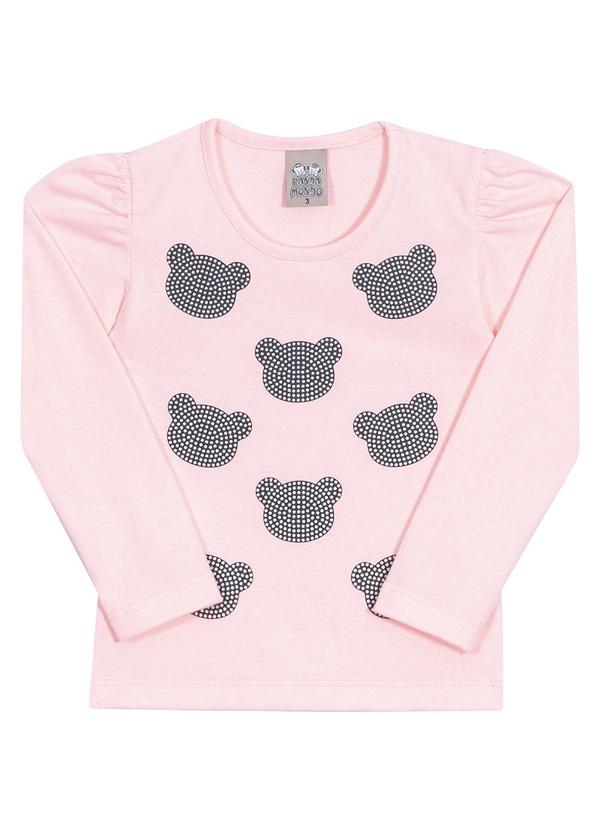 Randa Mundu - Blusa Feminino Cotton Rosa