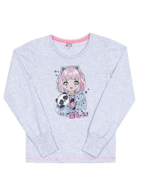 Sempre Kids - Blusa Feminino Friends Cinza