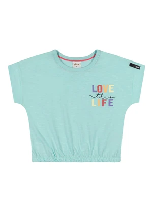 Elian - Blusa Menina Infantil Azul - ELIAN