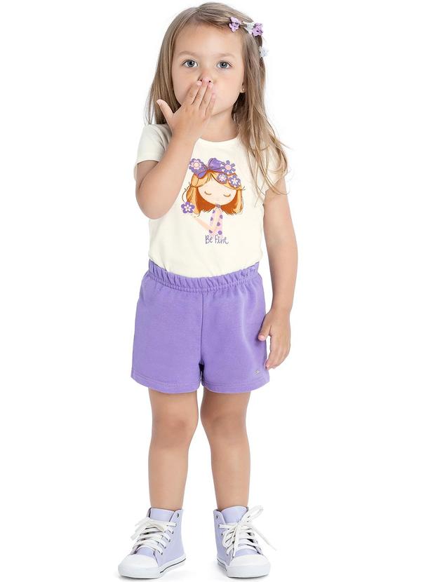 Elian - Blusa Feminino Infantil Bege 2