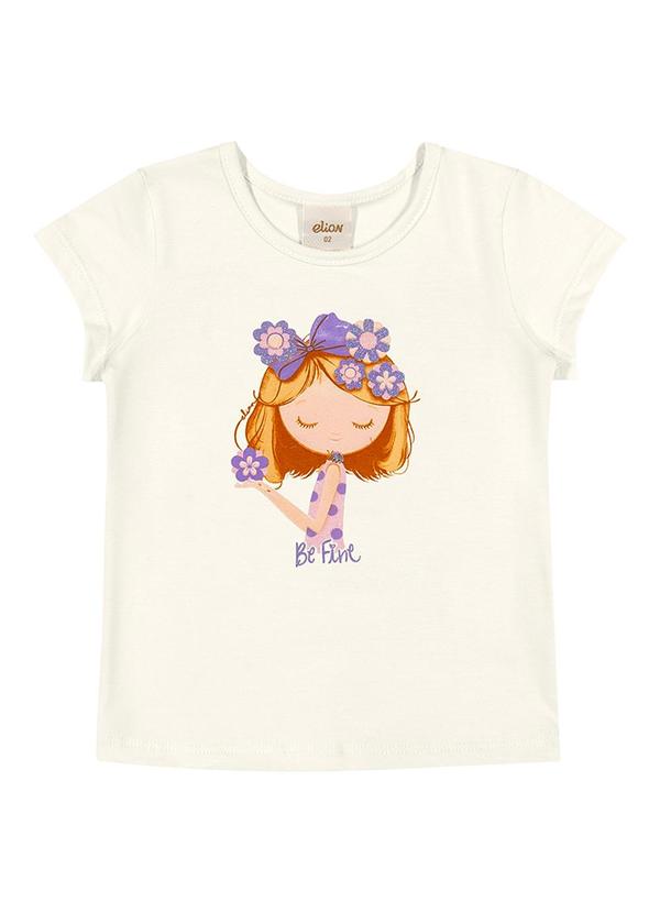Elian - Blusa Feminino Infantil Bege 3