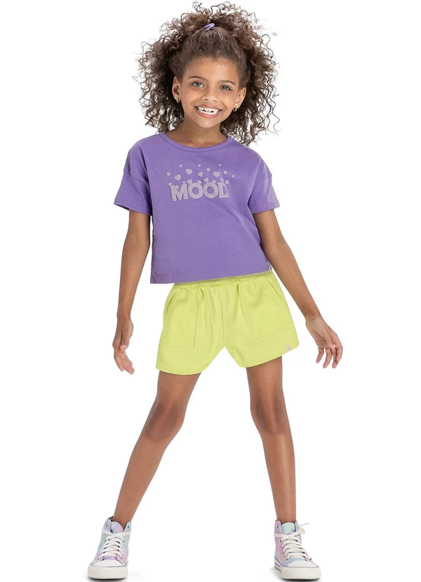 Elian - Blusa Menina Infantil Roxo 2
