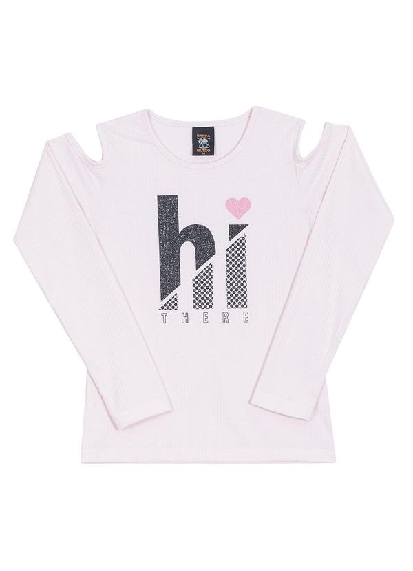 Randa Mundu - Blusa Feminino Ribana Canelada Rosa
