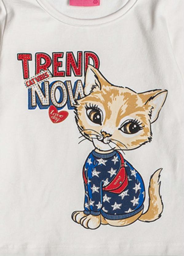 Momi - Blusa Gatinha Off White 2