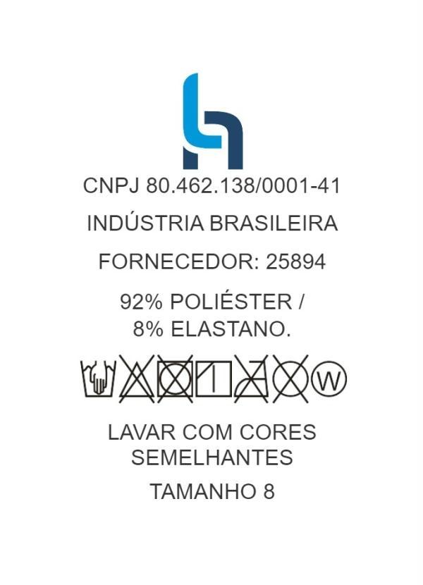 Outlet - Blusa Infantil Azul Floral com Ombros Vazados 5