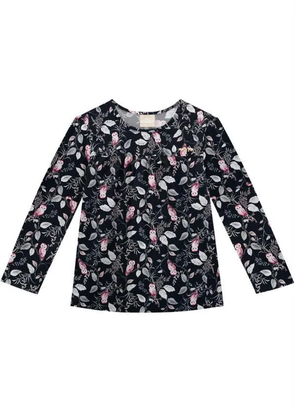 Milon - Blusa Infantil Azul