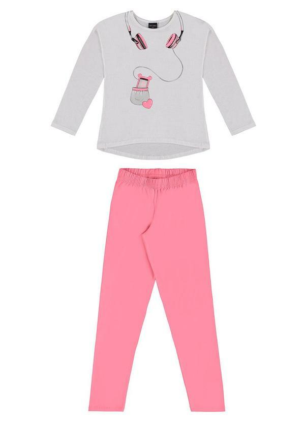 Guloseima - Blusa Infantil em Cotton Branco