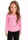 Quimby - Blusa Infantil em Cotton Cinza - variação: Rosa