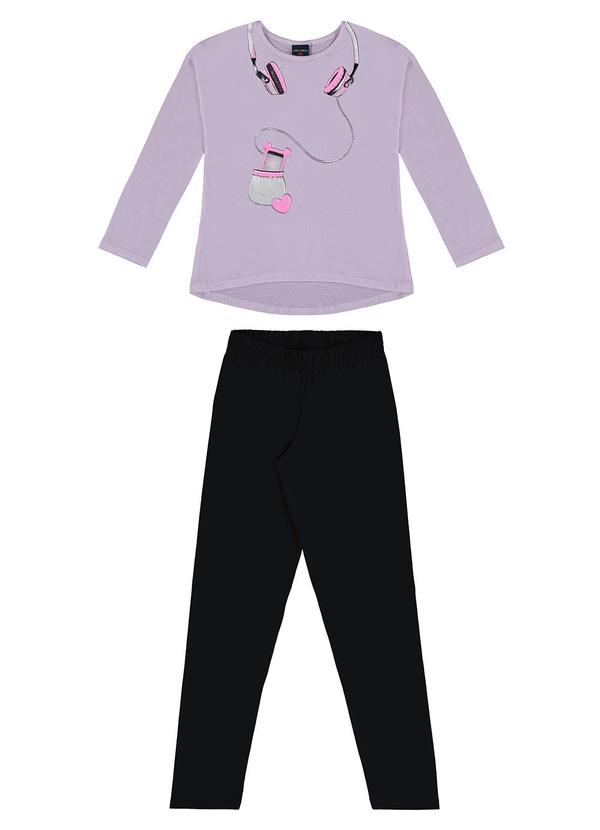 Guloseima - Blusa Infantil em Cotton Roxo 1