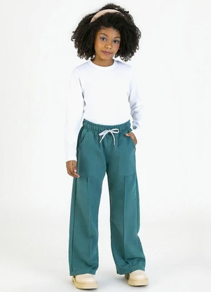 Soft Bonni - Blusa Infantil em Punho Branco - SOFT BONNI