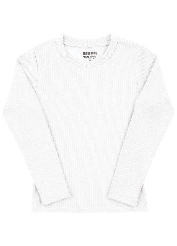 Soft Bonni - Blusa Infantil em Punho Branco 3