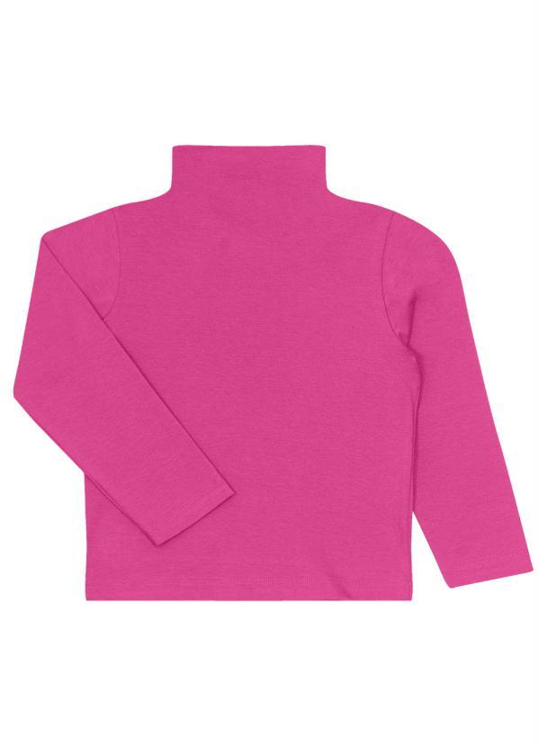 Rovi Kids - Blusa Infantil Menina Básica Rosa 5