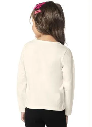 Rovi Kids - Blusa Infantil Menina Básicos Bege - ROVI KIDS