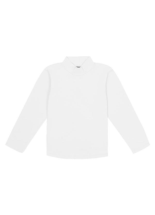 Trick Nick - Blusa Infantil Feminina Manga Longa Branco