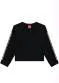 Kyly - Blusa Infantil MeninaRosa - variação: Preto