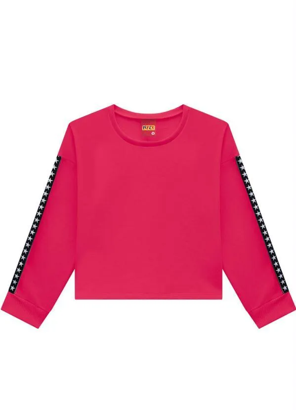 Kyly - Blusa Infantil MeninaRosa