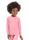 Duduka - Blusa Infantil Gola Molde Marrom - variação: Rosa