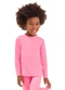 Duduka - Blusa Infantil Gola Molde Marrom - variação: Rosa
