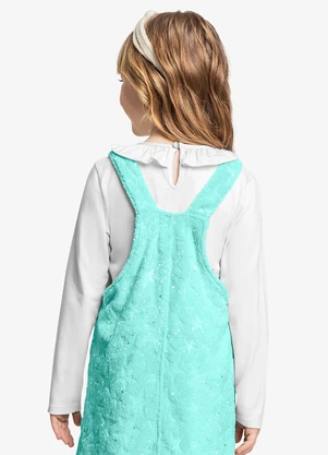 Trick Nick - Blusa Infantil Manga Longa Cotton Branco - TRICK NICK