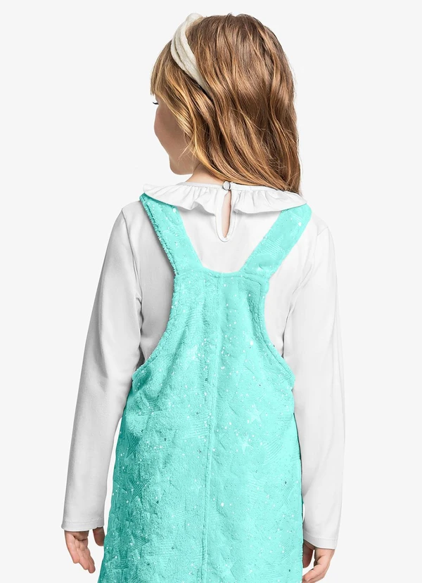 Trick Nick - Blusa Infantil Manga Longa Cotton Branco 2