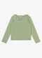 Trick Nick - Blusa Infantil Manga Longa Cotton Verde - variação: Verde