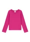 Duduka - Blusa Teen Manga Longa Rosa - variação: Rosa