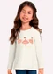 Milon - Blusa Infantil Menina Bailarinas Cinza - variação: Cinza