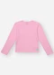 Abrange - Blusa Infantil Menina com Strass Rosa - variação: Rosa