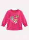 Kyly - Blusa Infantil Menina Gatinhos Azul - variação: Rosa