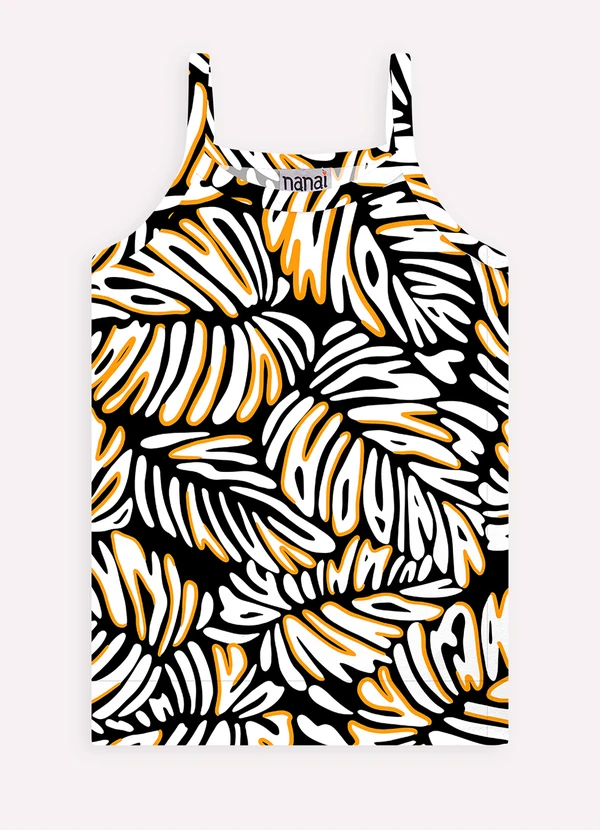 Nanai - Blusa Infantil Menina Lettering Preto 3