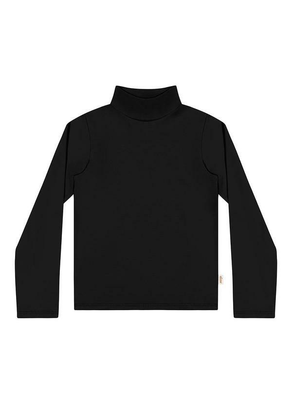 Elian - Blusa Infantil Menina Life Colors Preto