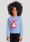 Brandili - Blusa Infantil Menina Lotso com Glitter Rosa - variação: Azul