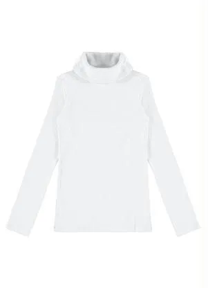 Malwee Kids - Blusa Infantil Menina Manga Longa Branco - MALWEE KIDS