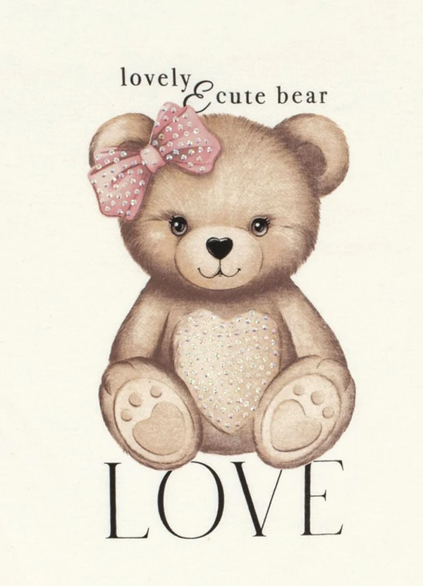 Pulla Bulla - Blusa Infantil Menina Meia Malha  Bege  4