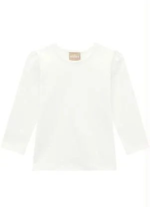 Milon - Blusa Infantil Menina Off White - MILON