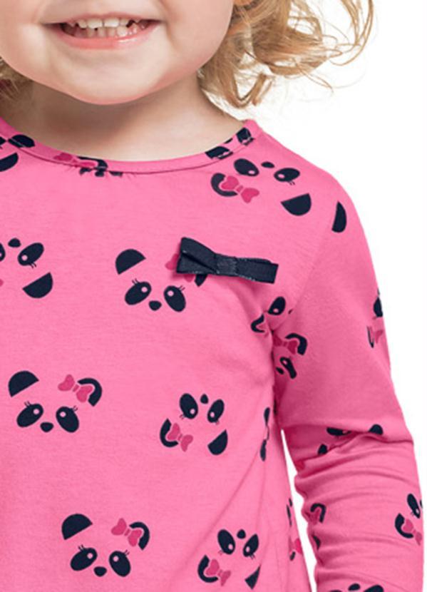 Kyly - Blusa Infantil Menina Rosa 2