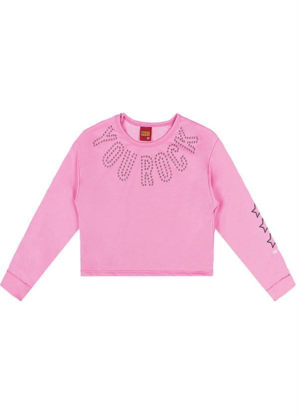 Kyly - Blusa Infantil Menina Rosa