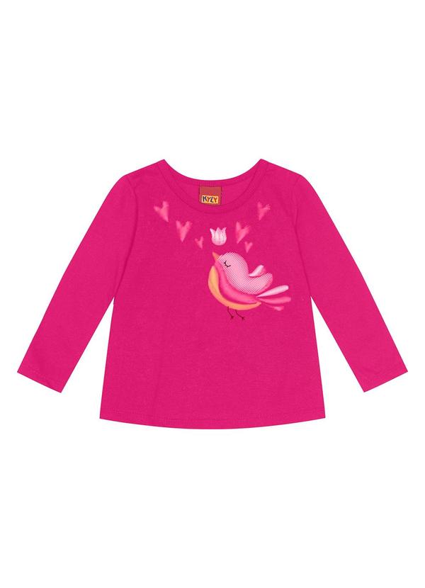 Kyly - Blusa Infantil Menina Rosa