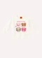 Kyly - Blusa Infantil Menina Ursinhos Bege - variação: Bege