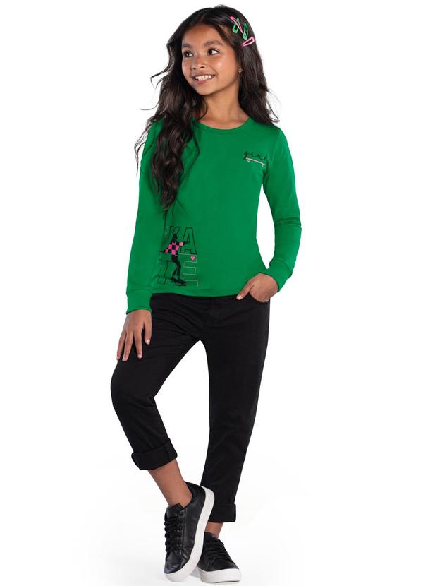 Kyly - Blusa Infantil Menina Verde 2
