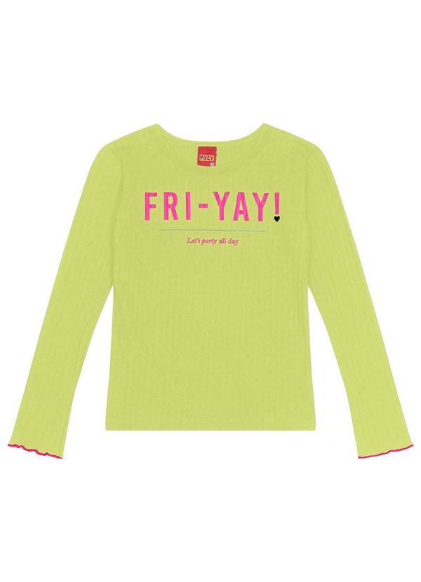 Kyly - Blusa Infantil Menina Verde