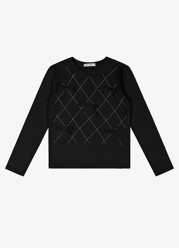 Trick Nick - Blusa Infantil Preto