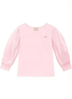 Milon - Blusa Infantil Rosa - MILON